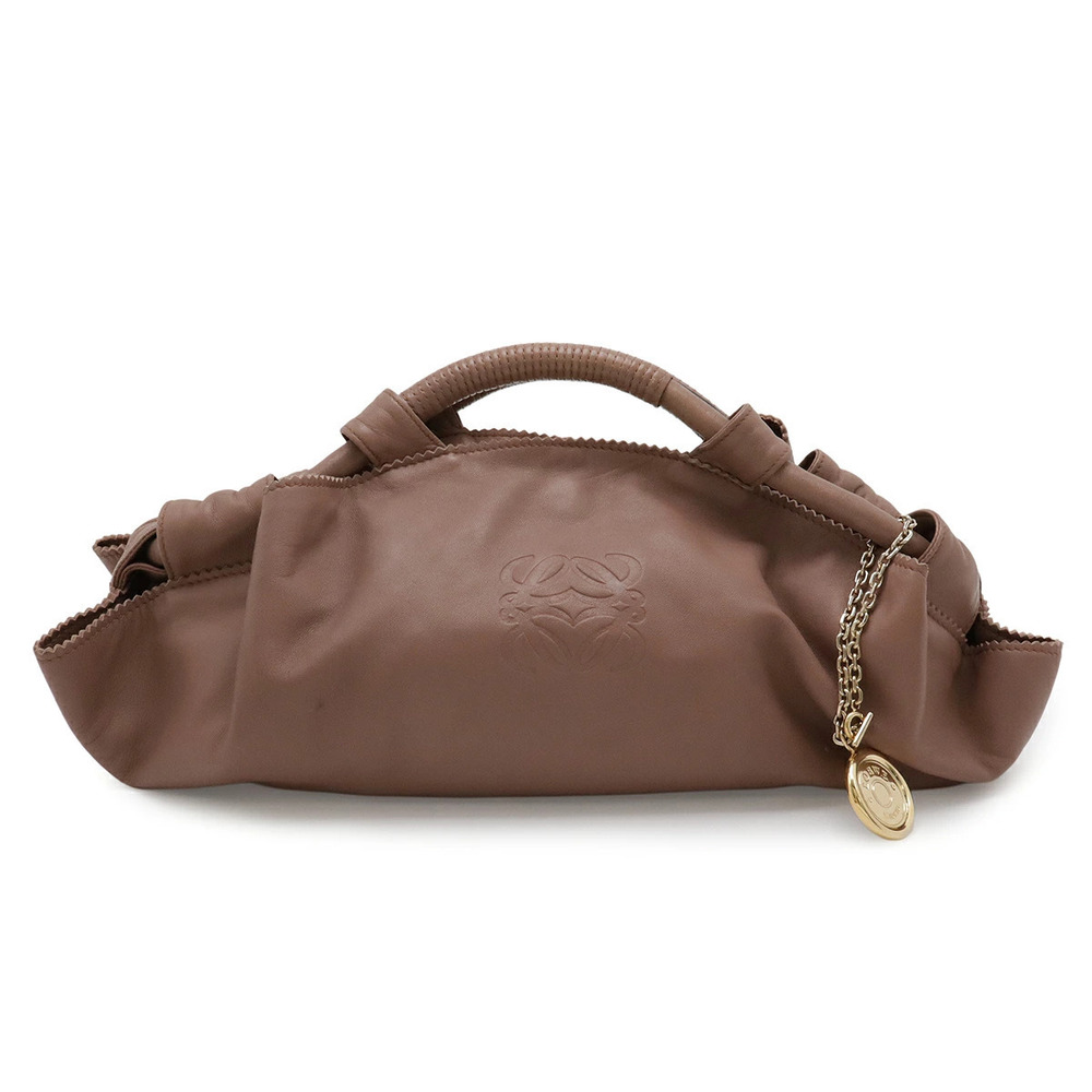 Loewe Anagram Nappa Aire Handbag Leather Dusty Pink